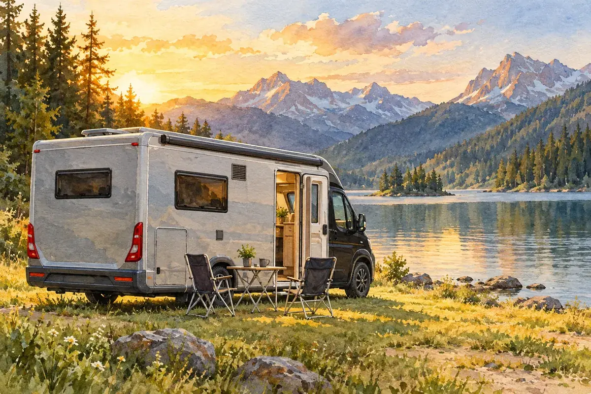 Sunlight estrena la gama UNLTD: cuatro perfiladas sobre Ford con salón longitudinal y cama basculante hasta el suelo