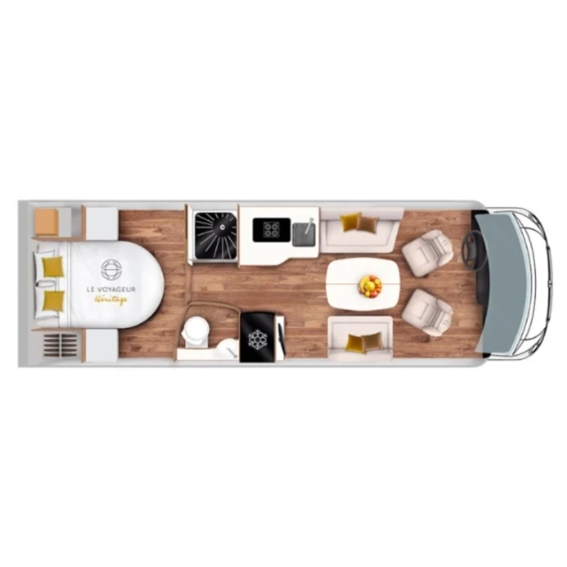 Le Voyageur HERITAGE 7.9 CF 170 CV + Cambio automático