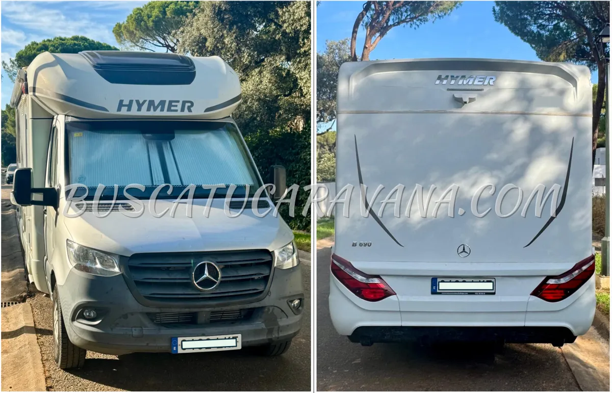 Vendo perfilada Mercedes-Benz  Hymer B690 MC