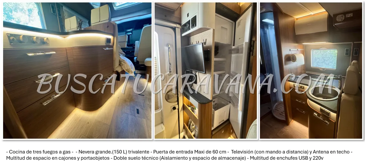 Vendo perfilada Mercedes-Benz  Hymer B690 MC