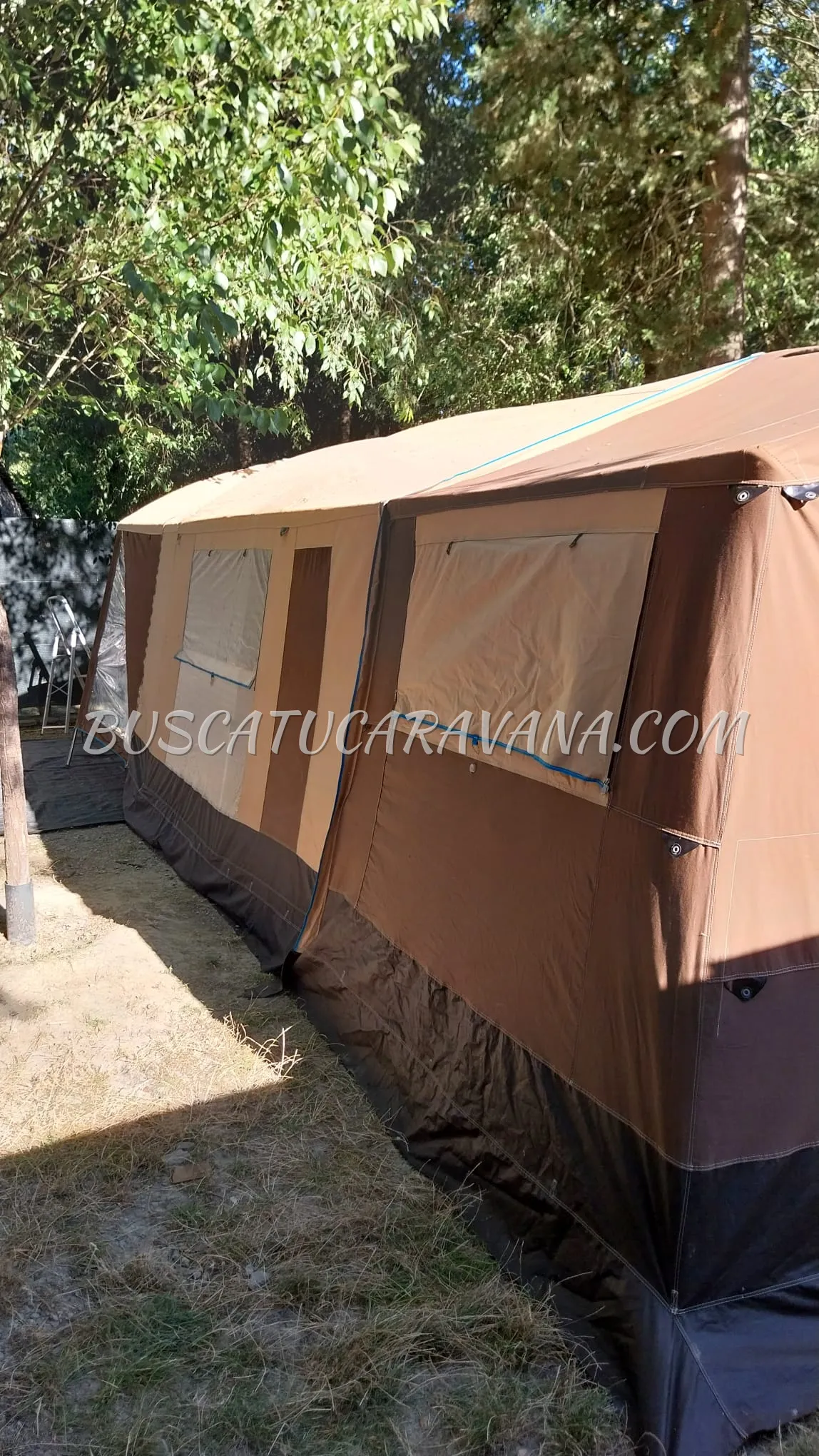 Remolque carro tienda Trigano Galleon 2019 impecable