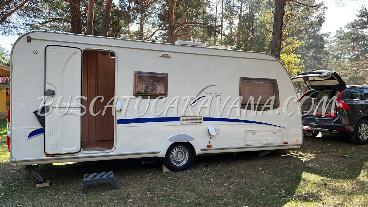 Caravana Burstner Belcanto 500 TK. Año 2006