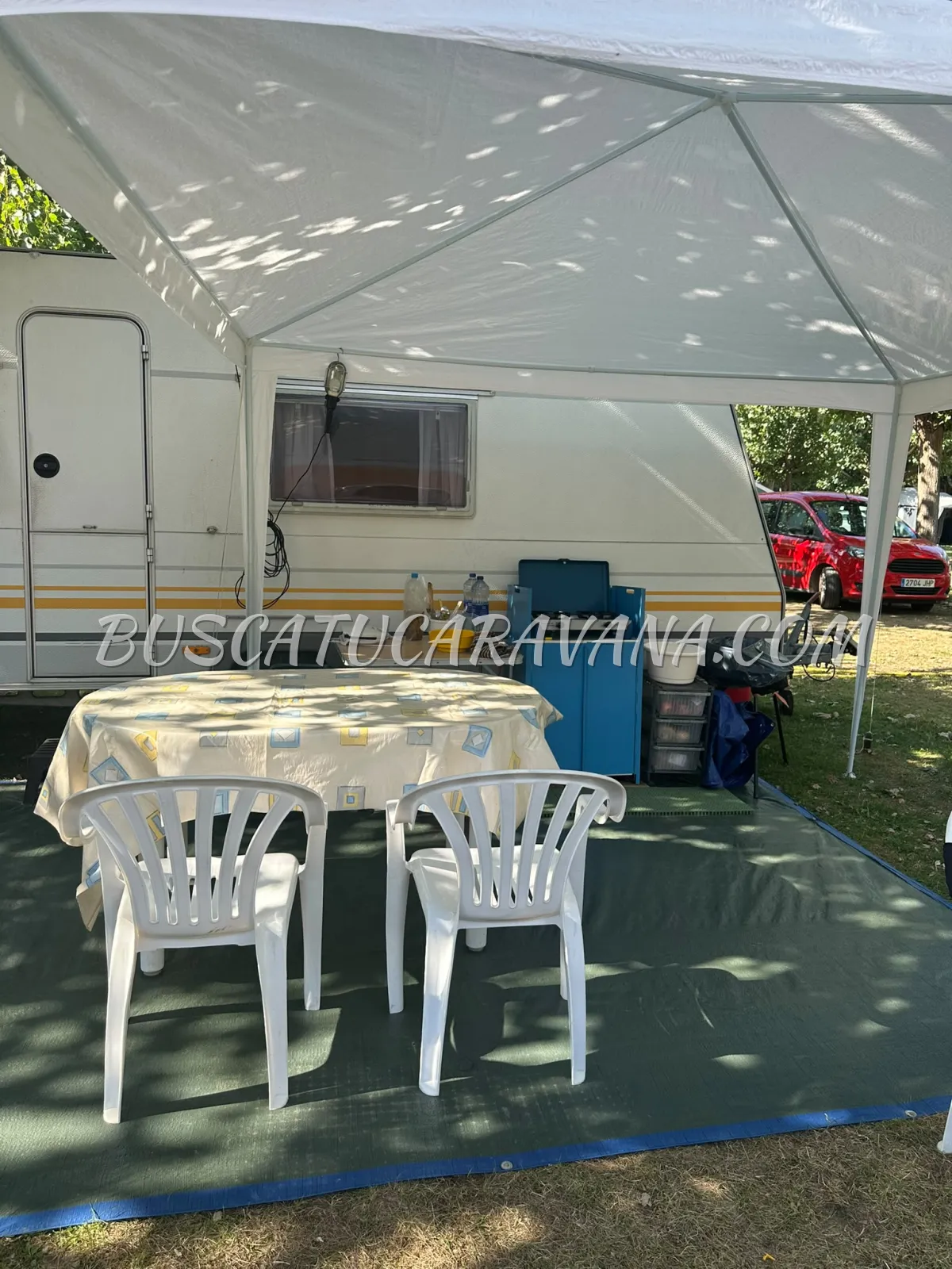 Se vende Caravana Knaus 4.85 + Avancé + todos los complementos - foto 6