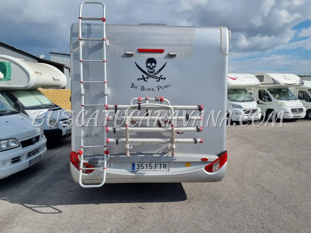 Hymer Camp 682 CL 110 CV – amplia, muy cuidada y equipada