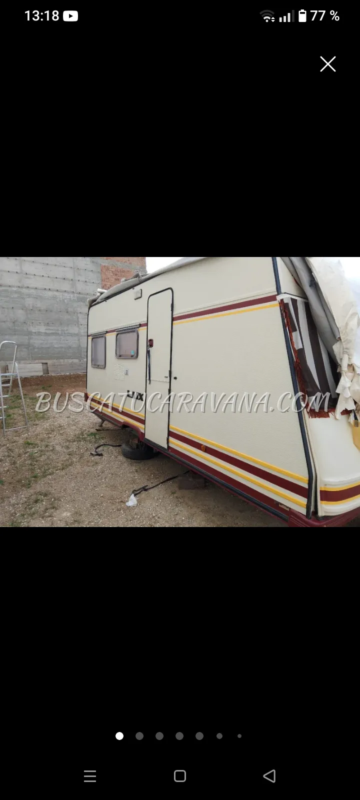 Vendo caravana Bürstner