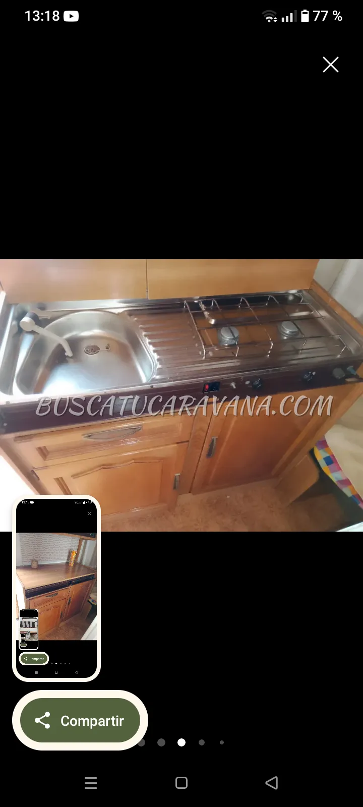Vendo caravana Bürstner