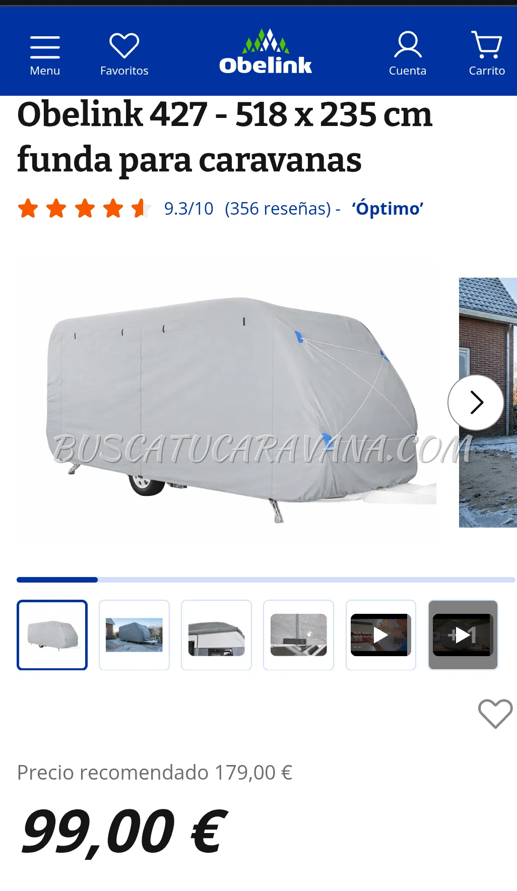 Funda caravana